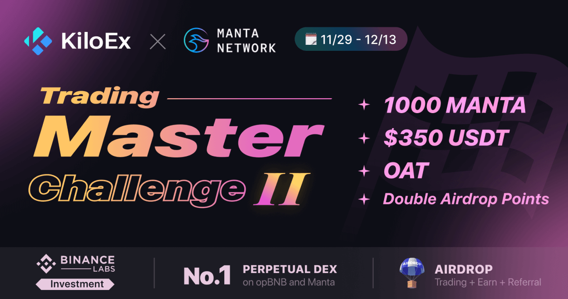 Earn Rewards | Trading Competitions | Airdrop Rewards | KiloEx Activity